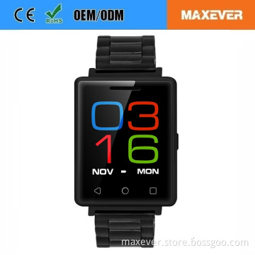 1.54" Touch Screen MTK2502 BT4.0 Waterproof Heart Rate Monitor G7 Smart Watch Phone with SIM Card